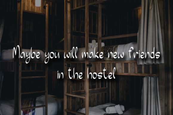 Hostel Font PNG with transparent background - Preview 3