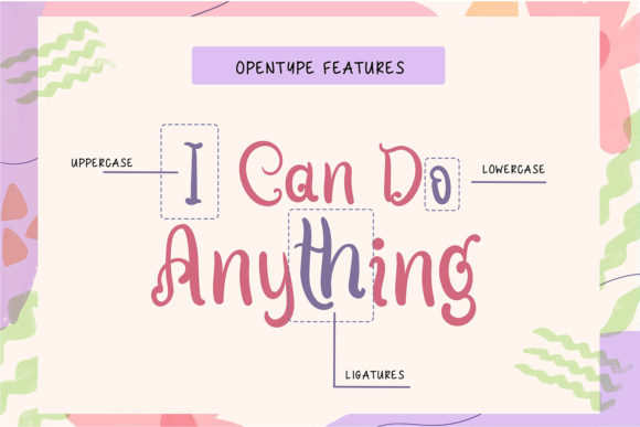 Lovely Sister Font PNG with transparent background - Preview 4