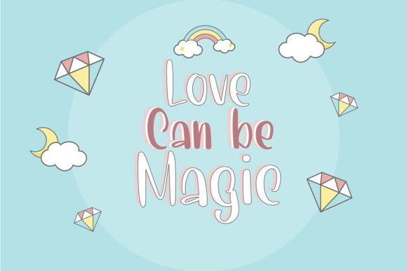 Magical Moments Font font preview - 1