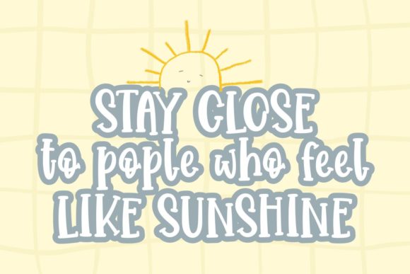 Morning Sun Font PNG with transparent background - Preview 2