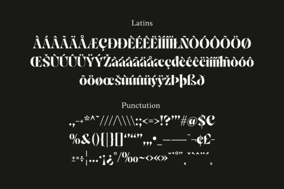 Sandor Font PNG with transparent background - Preview 4