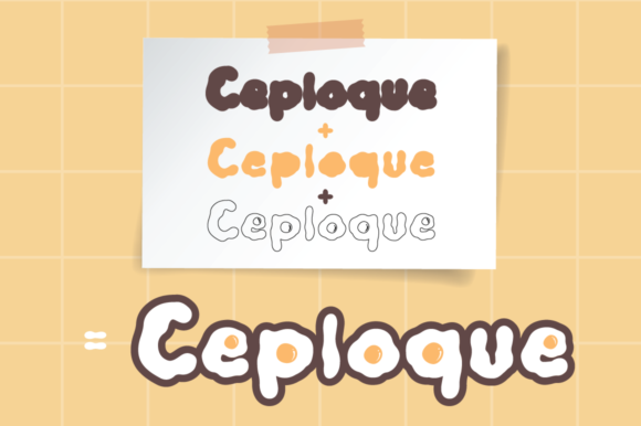 Sende Egg Font PNG with transparent background - Preview 6