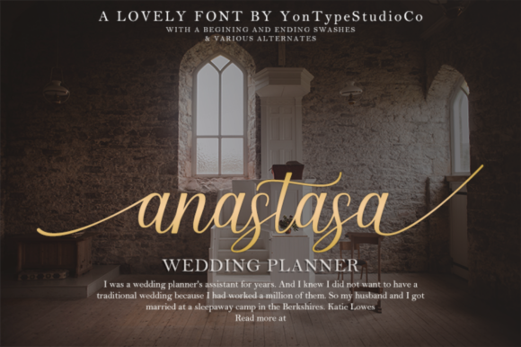 Bisatta Calligraphy Font - Preview 4