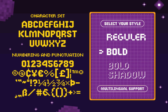 Broken Console Font - Preview 5