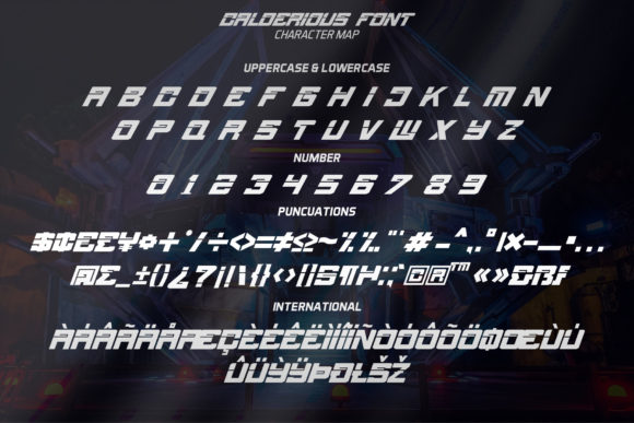Calderious Font - Preview 5
