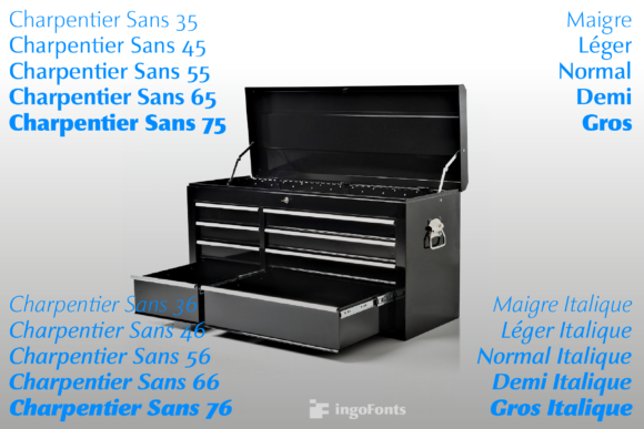 Charpentier Sans Pro Font - Preview 4