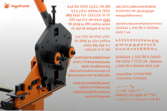 Charpentier Sans Pro Font - Preview 6