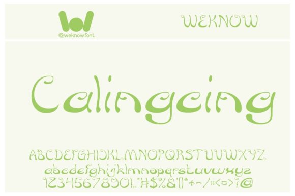 Croissant Sandwich Font - Preview 4