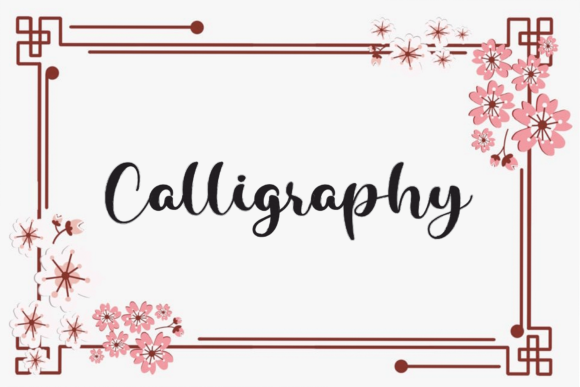 Endah Font PNG with transparent background - Preview 4