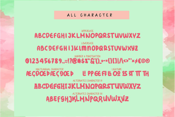Happy Liner Font - Preview 5