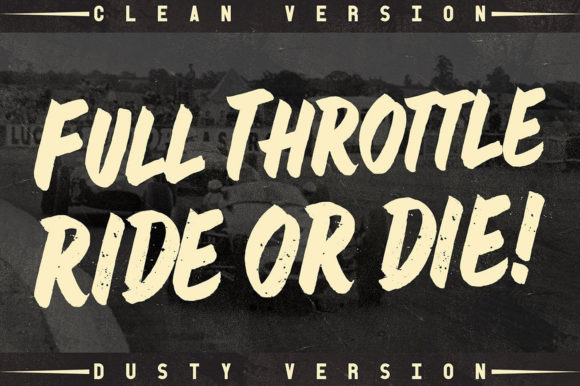 Muffler Font PNG with transparent background - Preview 2