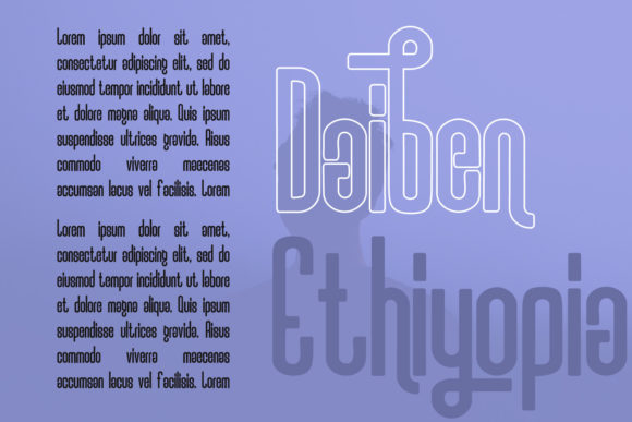 Nilkon Font PNG with transparent background - Preview 3