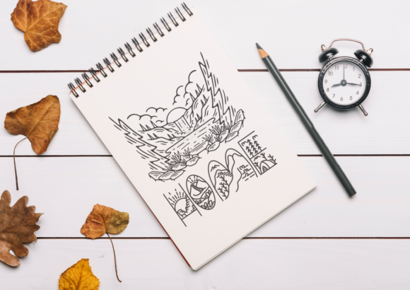 Power of Nature Font PNG with transparent background - Preview 4