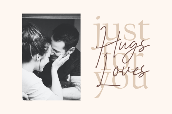 Prettier Script Font PNG with transparent background - Preview 1