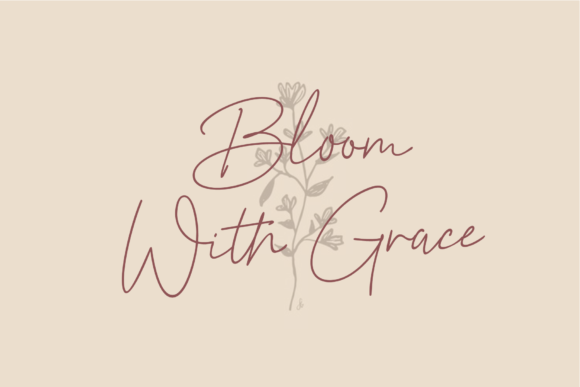 Prettier Script Font PNG with transparent background - Preview 6