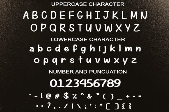 Rainbow Paradise Font PNG with transparent background - Preview 3
