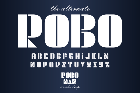 Roxy Vp Font PNG with transparent background - Preview 4
