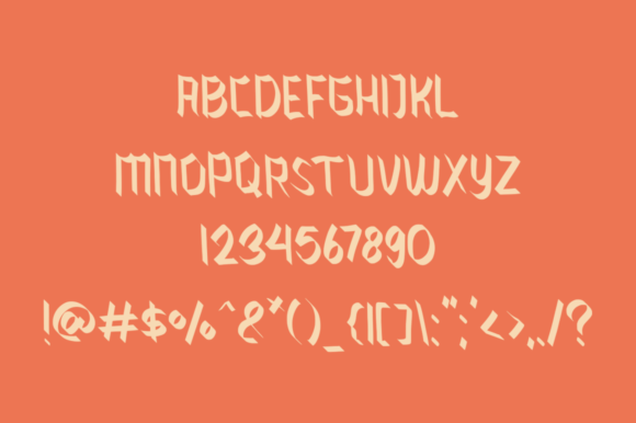 Rubrika Font font preview - 1
