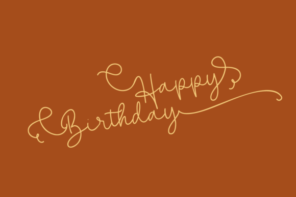 Shallylova Font PNG with transparent background - Preview 1