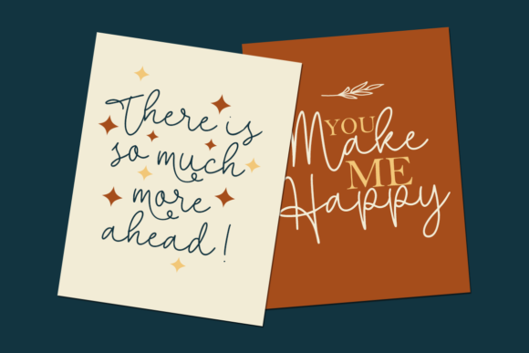 Shallylova Font PNG with transparent background - Preview 3