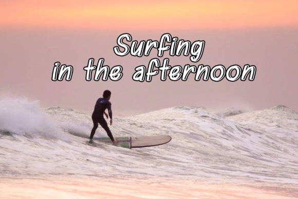 Beautiful Beach Font - Preview 2