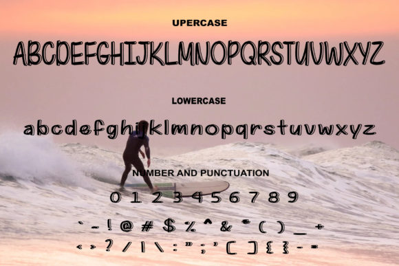 Beautiful Beach Font - Preview 3