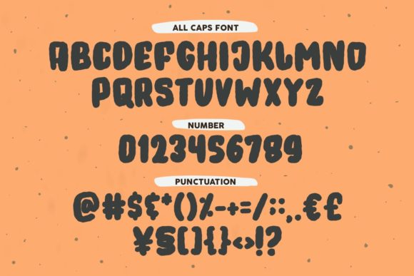 Block Scarry Font - Preview 2