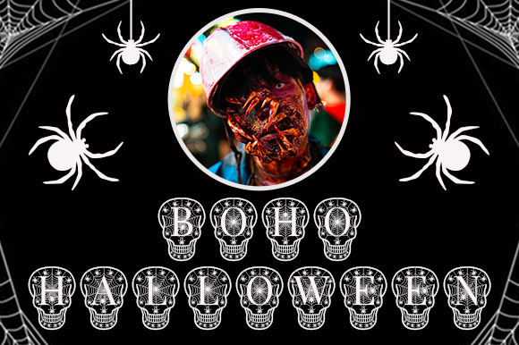 Boho Halloween Font - Preview 4