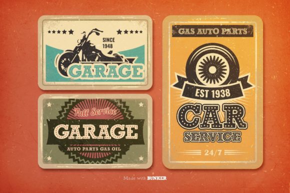 Bunker Font Font - Preview 2