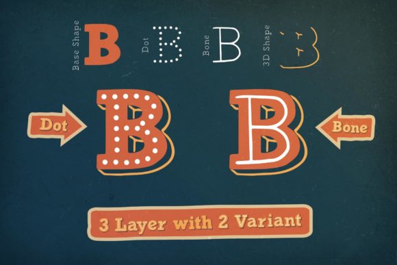 Bunker Font Font - Preview 4