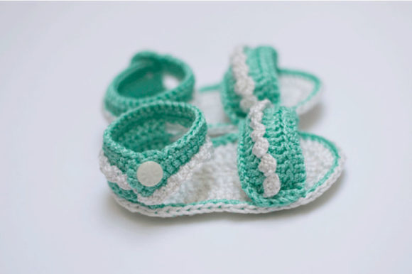 Crochet Baby Girl Sandals, Girls Summer