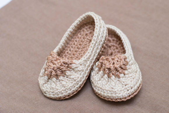 Crochet Pattern Modern Baby Shoes