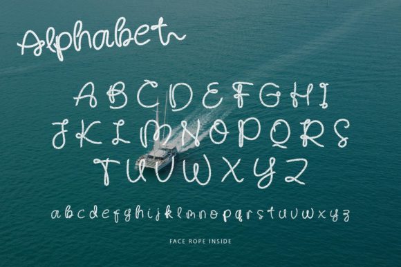 Face Rope Font - Preview 1