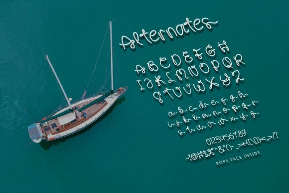 Face Rope Font - Preview 4