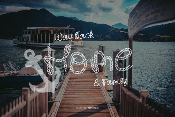 Face Rope Font - Preview 6