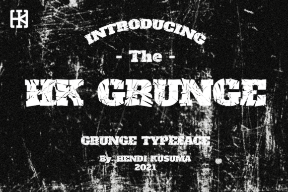 HK Brandal Font PNG with transparent background - Preview 4