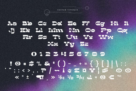 Hantam Font - Preview 4