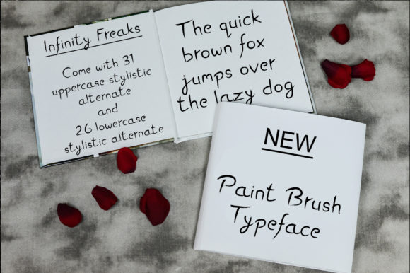 Infinity Freaks Font PNG with transparent background - Preview 2
