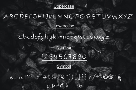 Infinity Freaks Font PNG with transparent background - Preview 1