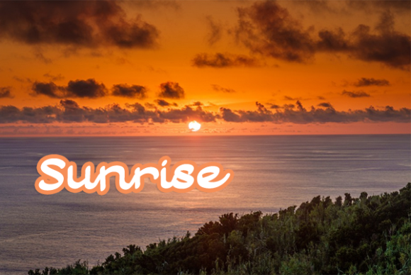 Liguria Font PNG with transparent background - Preview 1