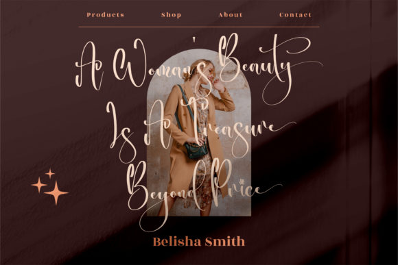 Melanytha Font PNG with transparent background - Preview 5