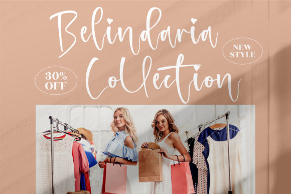 Melinda Daily Font PNG with transparent background - Preview 1