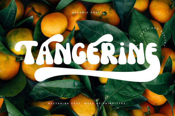 Nectarine Font PNG with transparent background - Preview 2