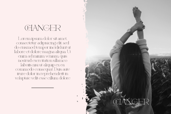 Rosemarine Font PNG with transparent background - Preview 2