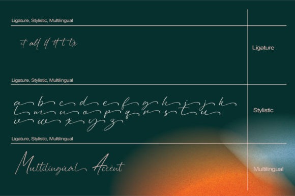Sigustil Font PNG with transparent background - Preview 3