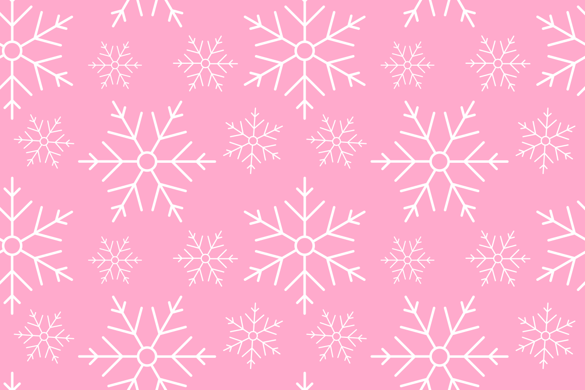 Abstract Snowflake Seamless Pattern Graphic by MizeGN · Creative Fabrica