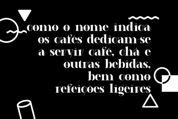 Aerobic Geometric Font - Preview 4