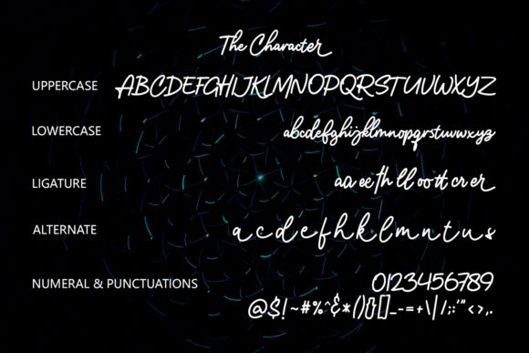 Amterina Font - Preview 2