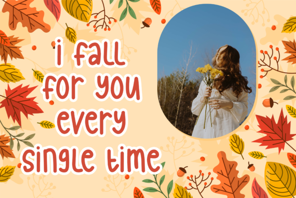 Autumn Leaves Font - Preview 3