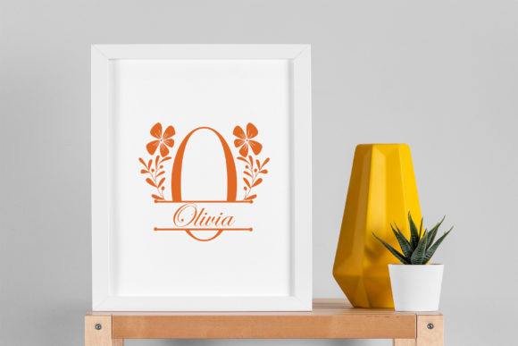 Beauty Floral Line Font - Preview 2